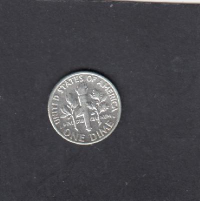 Beschrijving: 1 Dime ROOSEVELT